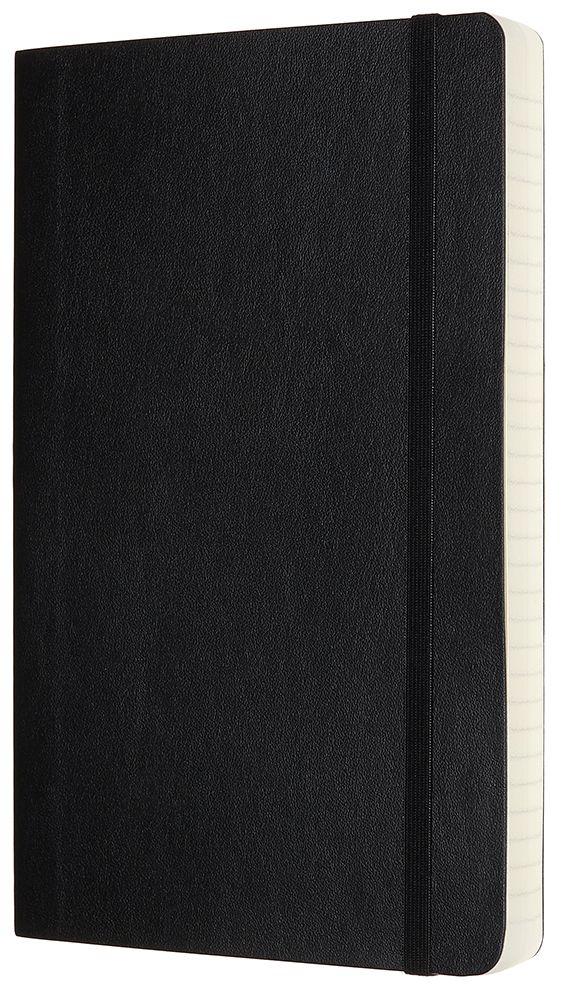 Moleskine Notebook. Expanded Large. Ruled. Black. Soft Cover (5 x 8.25) - Image 3