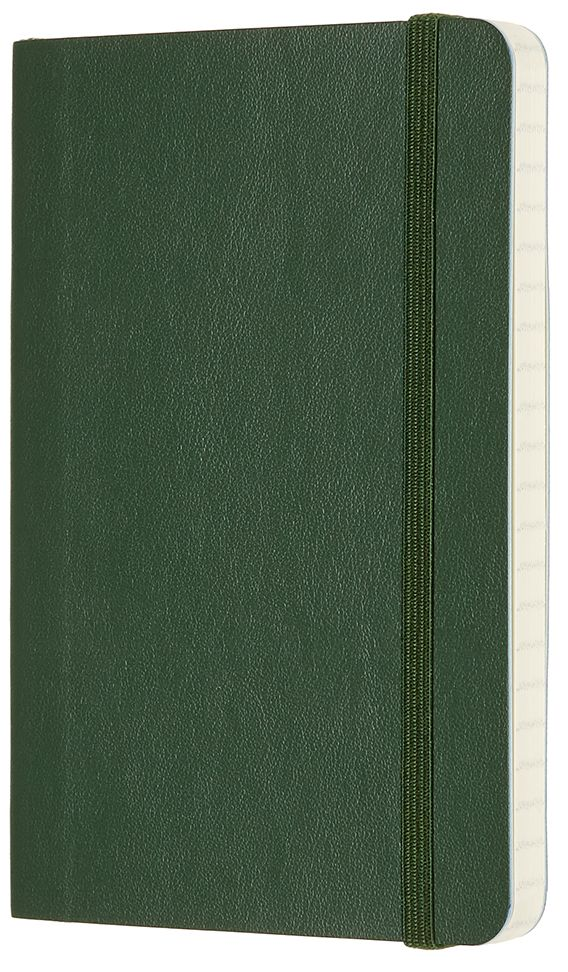 Moleskine Notebook. Pocket. Ruled. Myrtle Green. Soft Cover (3.5 x 5.5) - Image 2