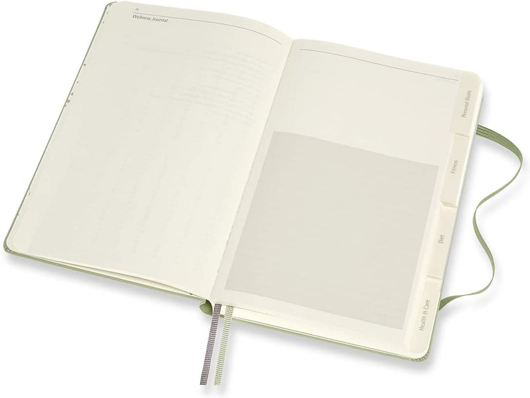 Moleskine Passion. Wellness Journal. Large. Boxed/Hard Cover (5 x 8.25) - Image 3
