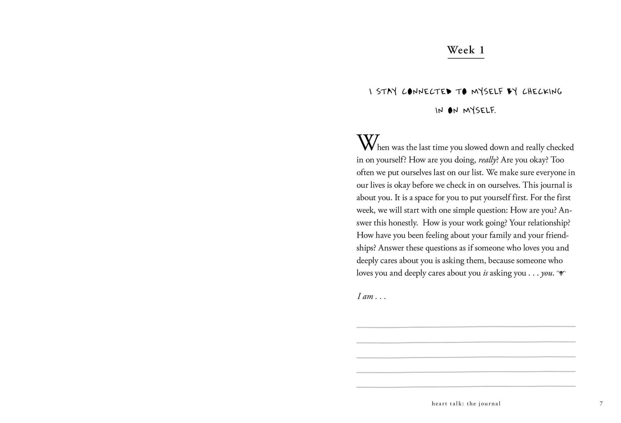 Heart Talk: The Journal: 52 Weeks of Self-Love. Self-Care. and Self-Discovery - Image 2