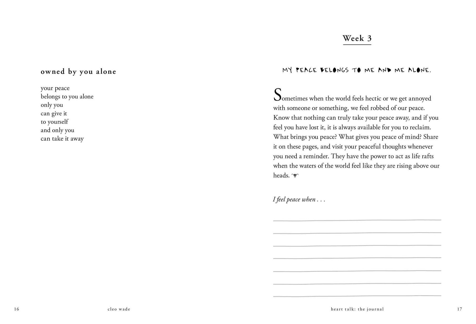Heart Talk: The Journal: 52 Weeks of Self-Love. Self-Care. and Self-Discovery - Image 4