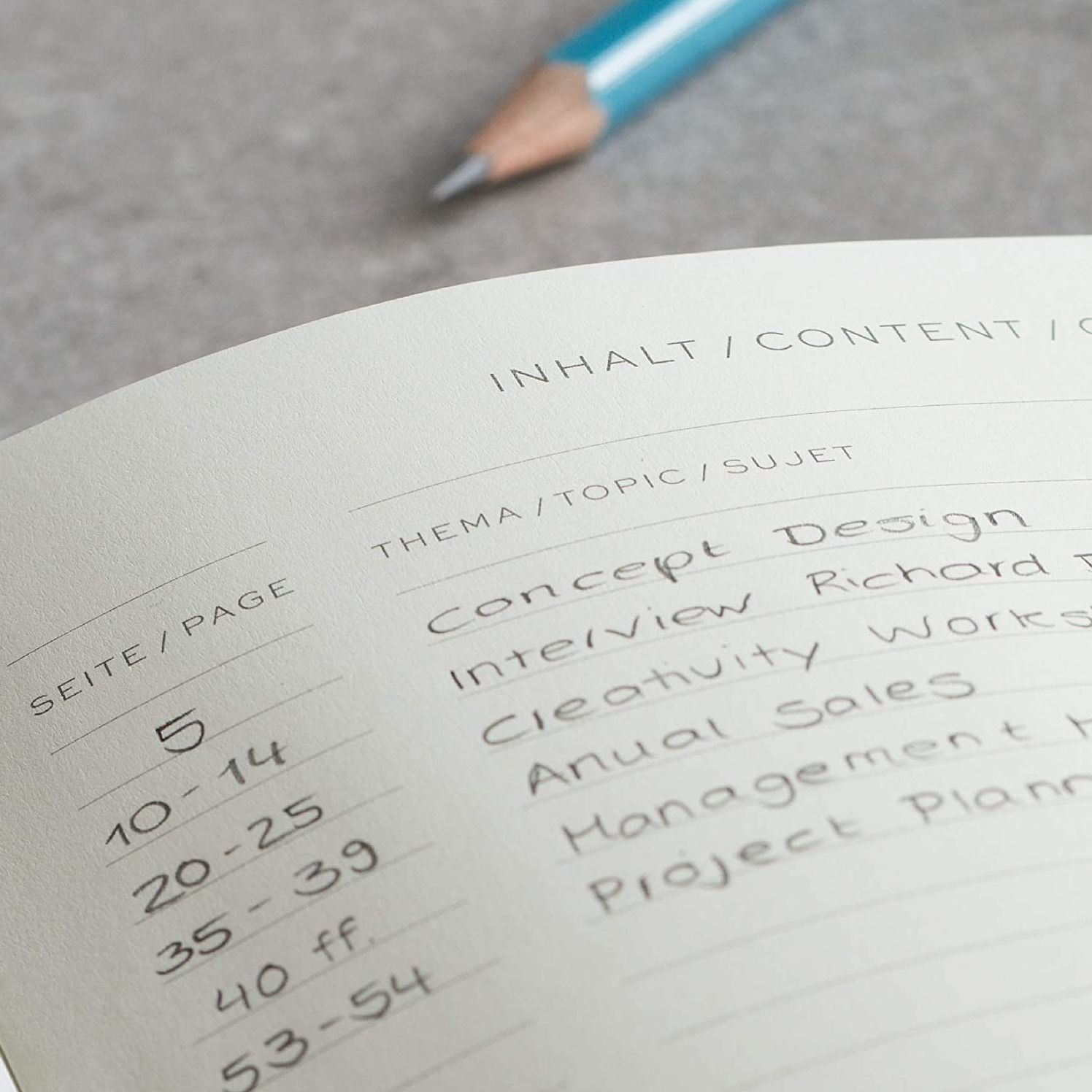 Leuchtturm1917 Sage Medium Ruled Journal - Image 3
