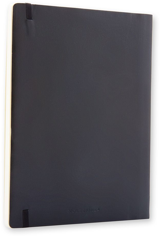Moleskine Classic Notebook. Extra Large. Squared. Black. Soft Cover (7.5 x 10) - Image 5