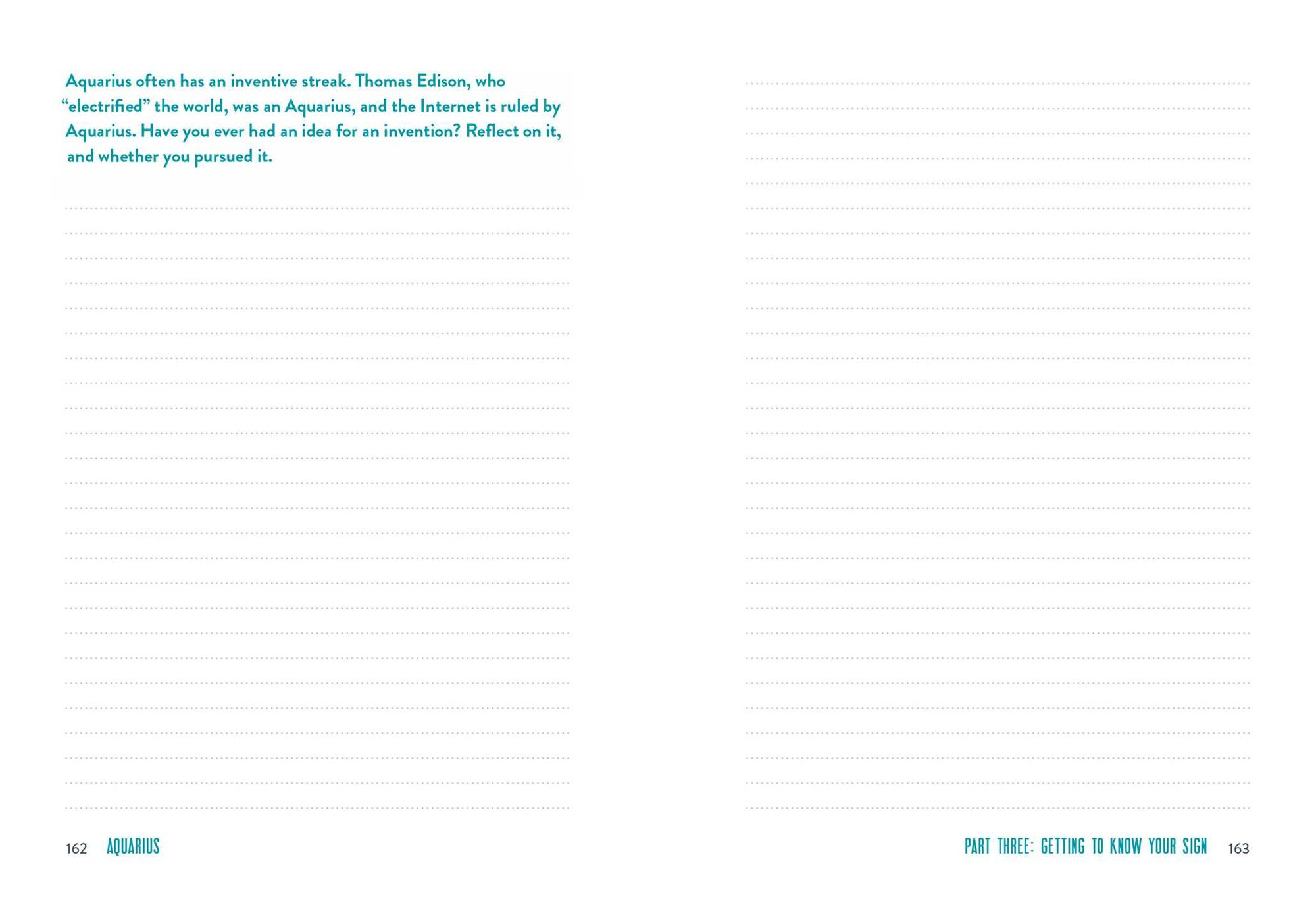 Aquarius A Guided Journal - Image 4