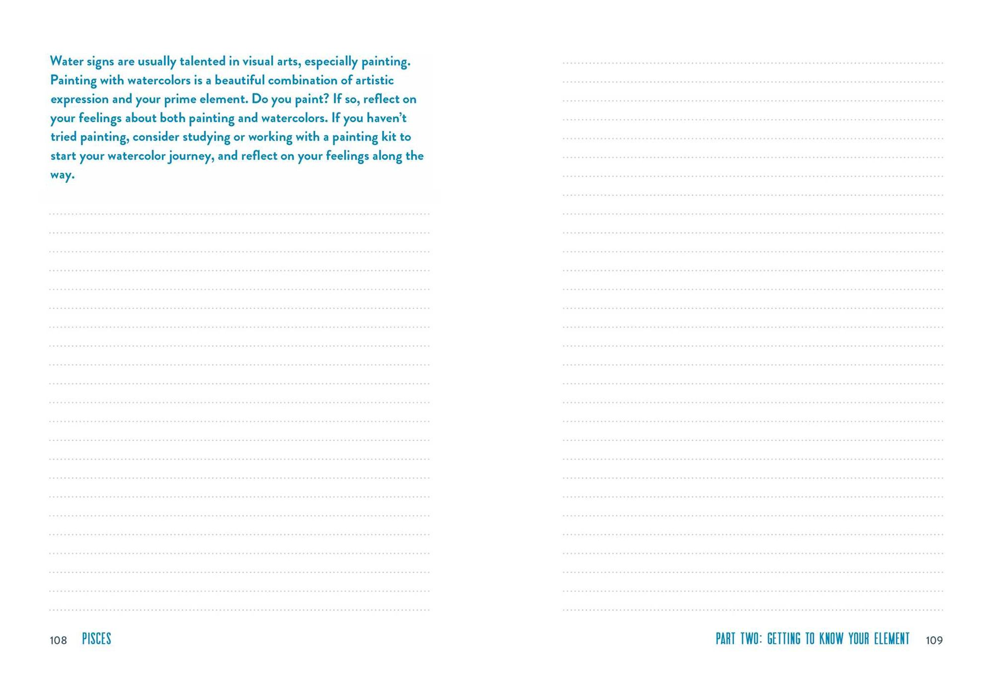 Pisces A Guided Journal - Image 2