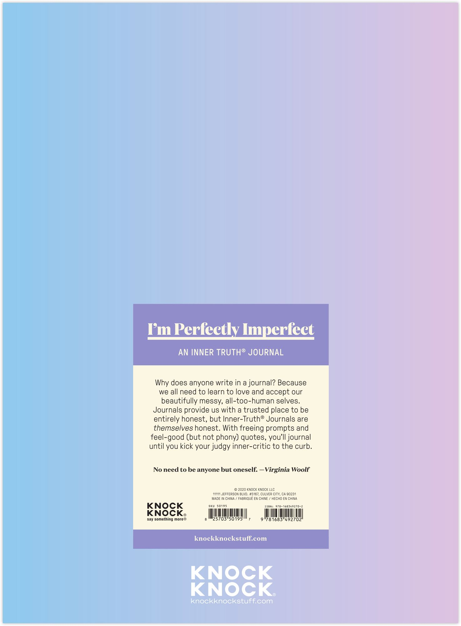 I'm Perfectly Imperfect Inner-Truth Journal (Ombre Edition) - Image 2