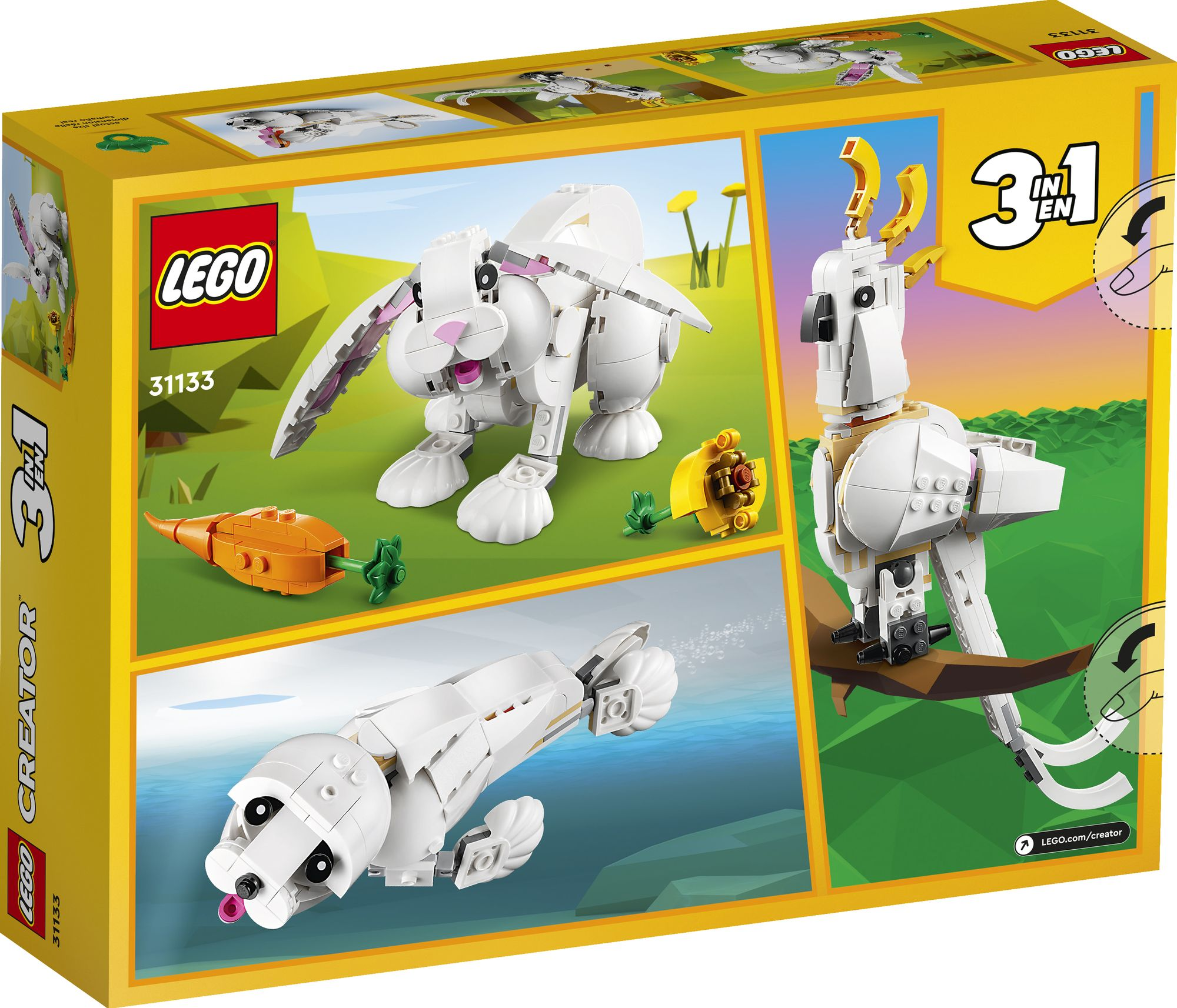 LEGO? Creator White Rabbit 31133 - Image 3