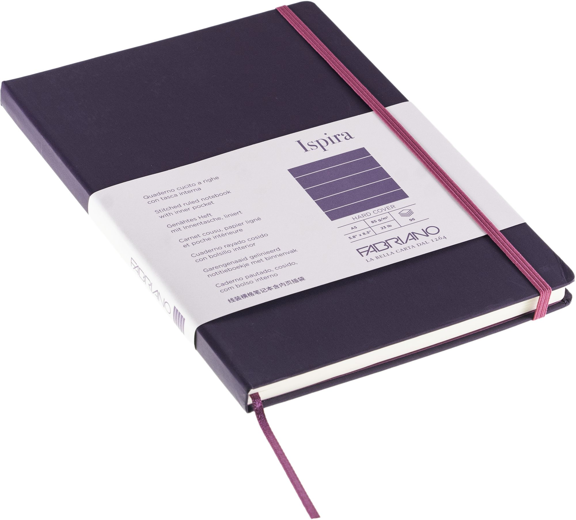 Purple Hardcover Lined Ispira Journal - Image 5