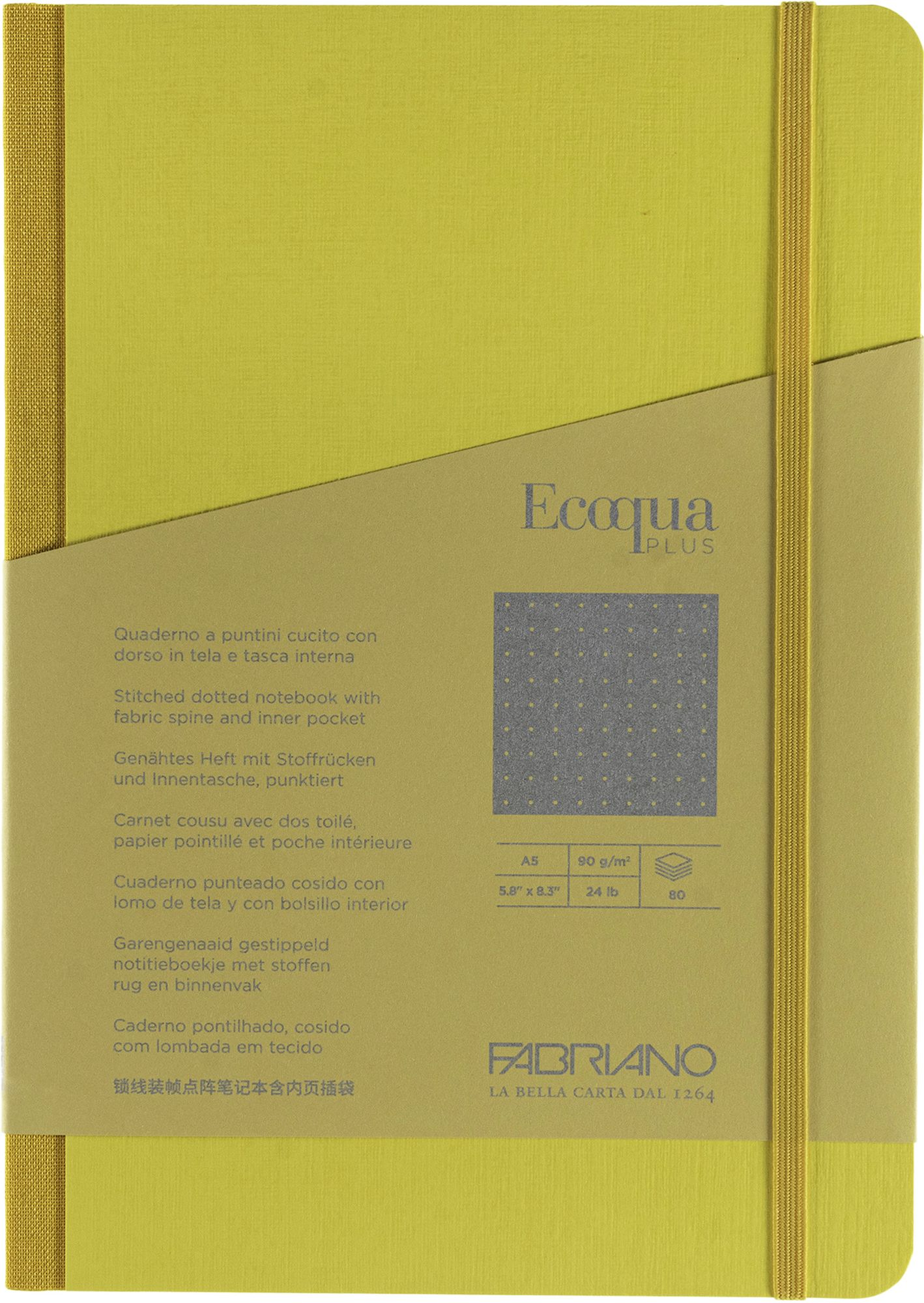 Yellow Dotted Ecoqua Plus Journal - Image 2