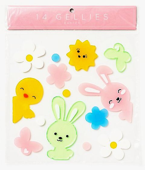 Bunny & Chick Easter Gel Clings - Image 2