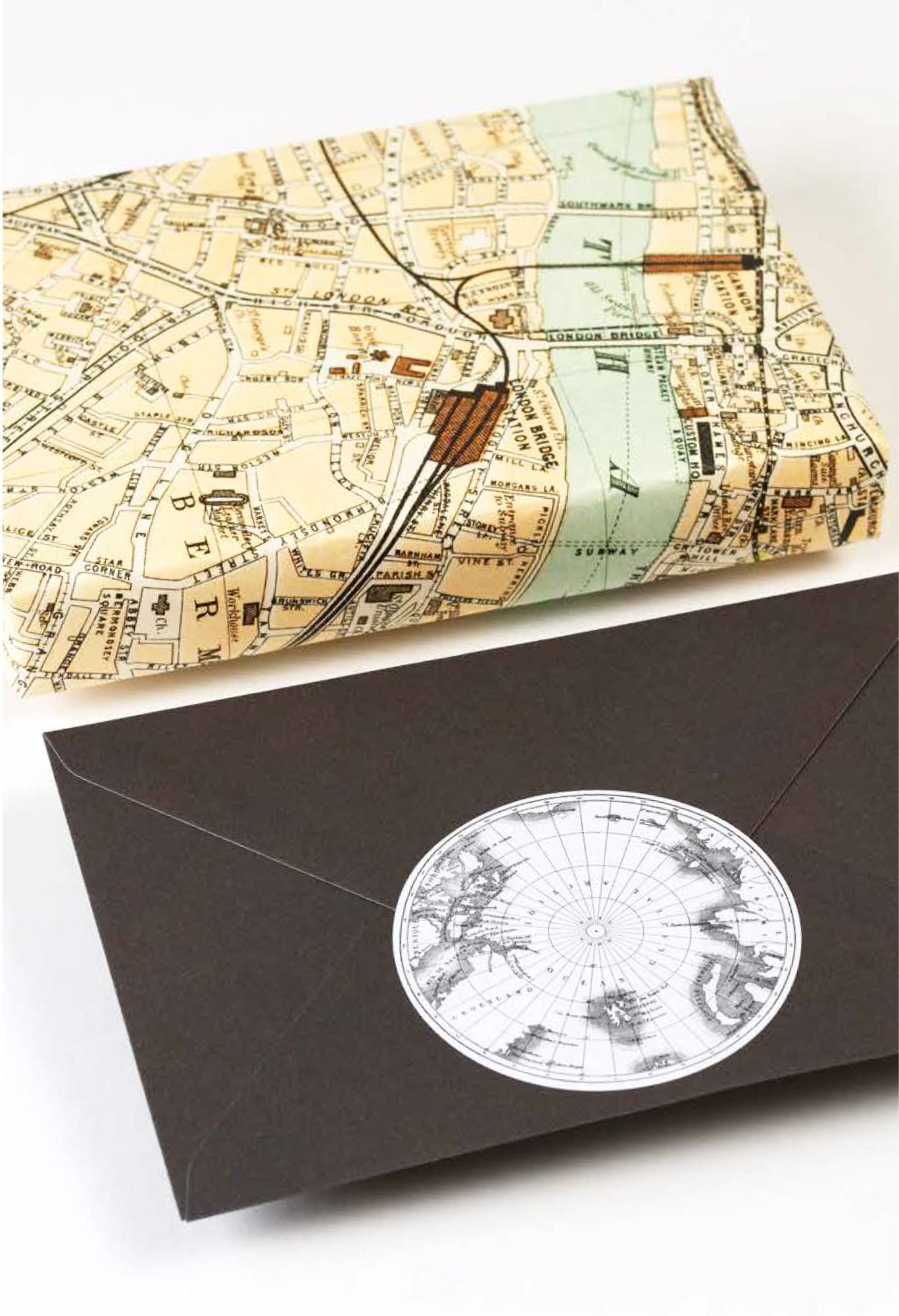 Historical Maps Label. Sticker & Tape Book - Image 2