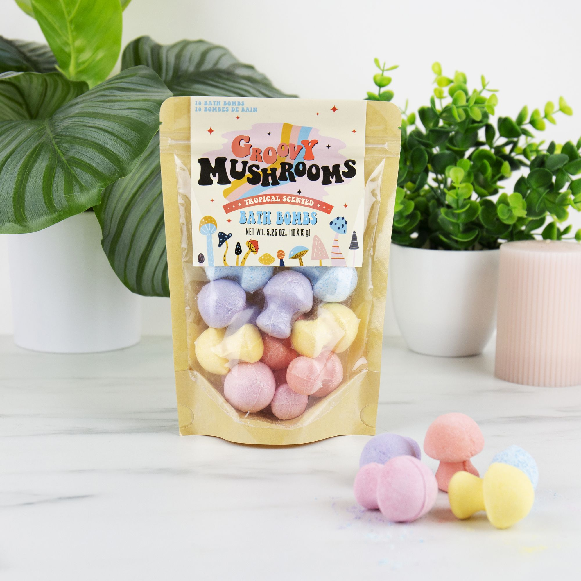 Groovy Mushrooms Bath Bombs - Image 2