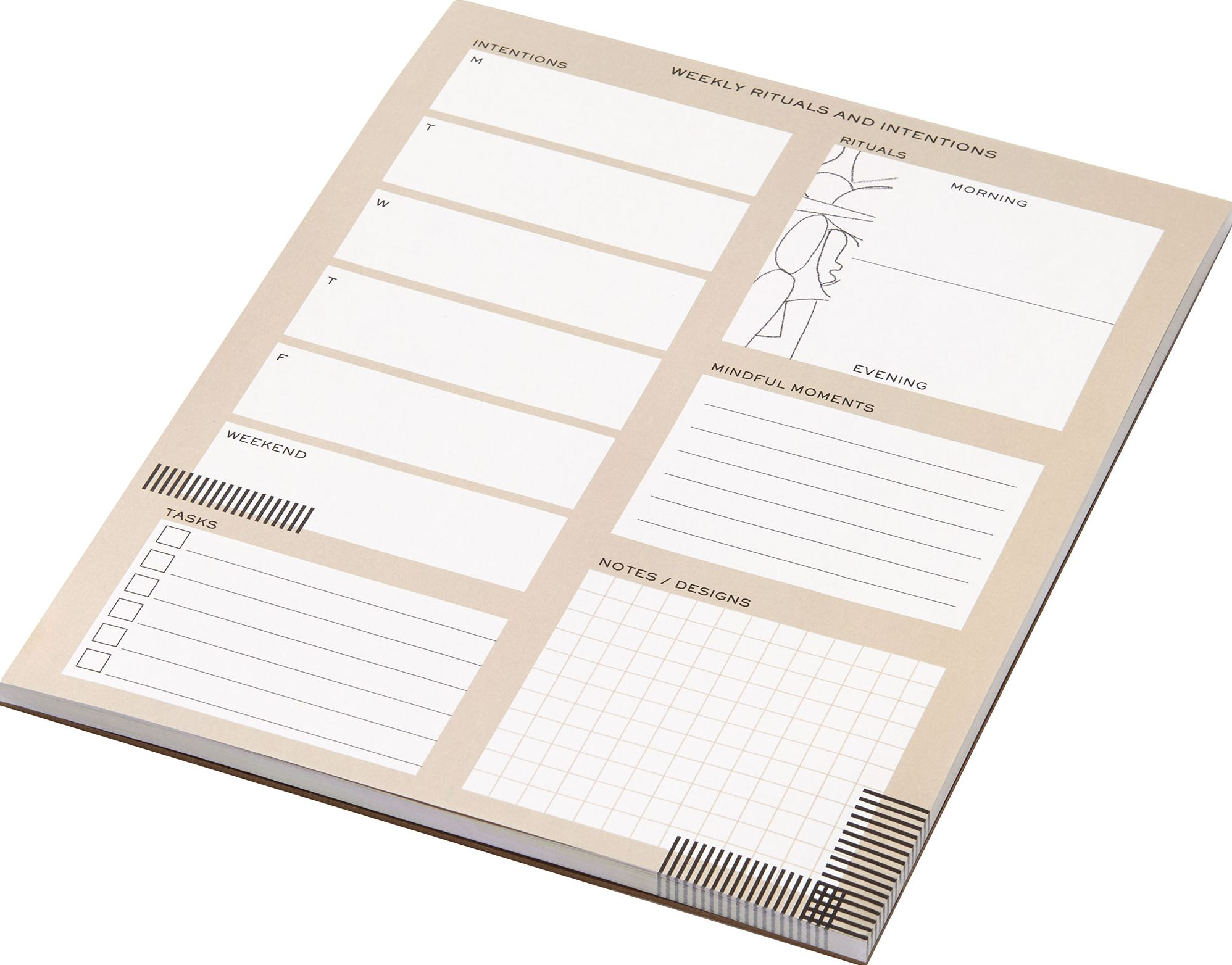 Jeremiah Brent Weekly Rituals Organizational Pad - Image 2