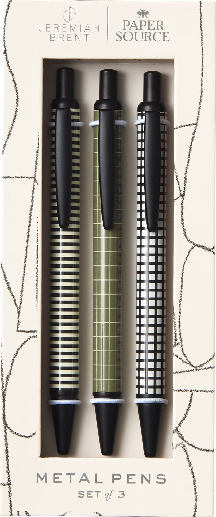 Jeremiah Brent Printed Pen Set - Image 2