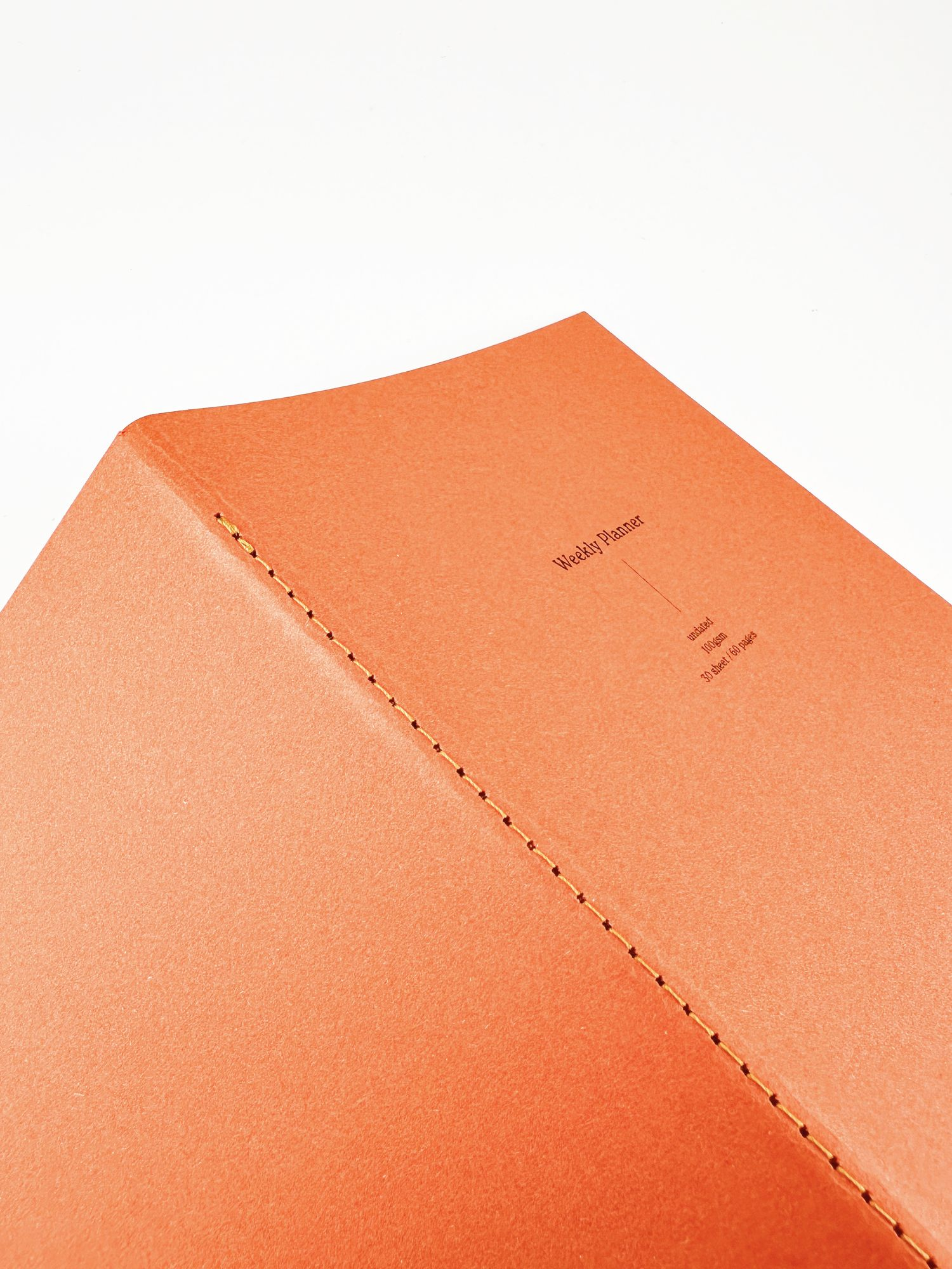 Plum Handmade Weekly Undated Planner - Image 5