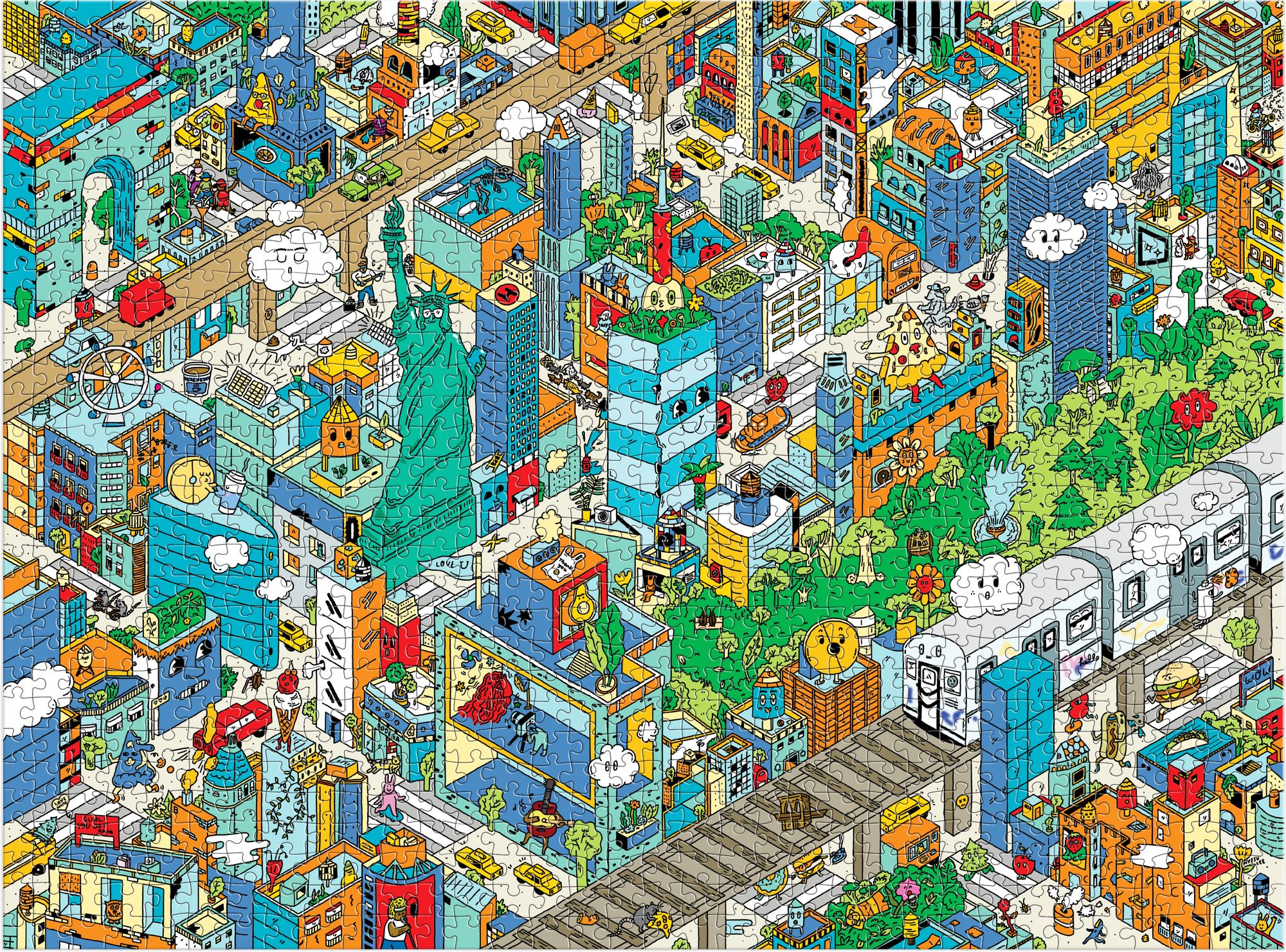 Uncovering New York City Search and Find 1000 Piece Puzzle - Image 2
