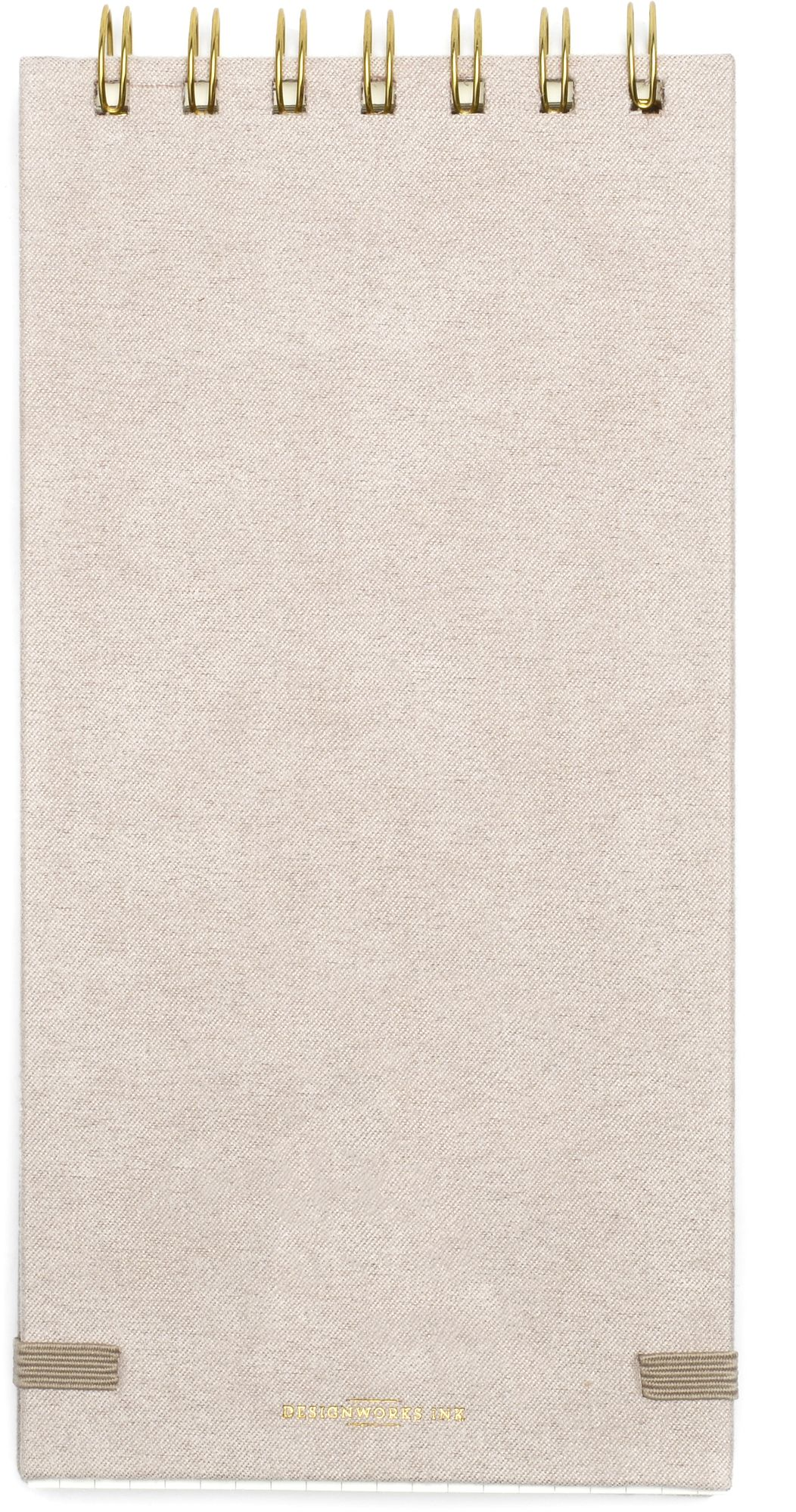 Vegan Suede Reporter Notepad - Taupe - Image 4