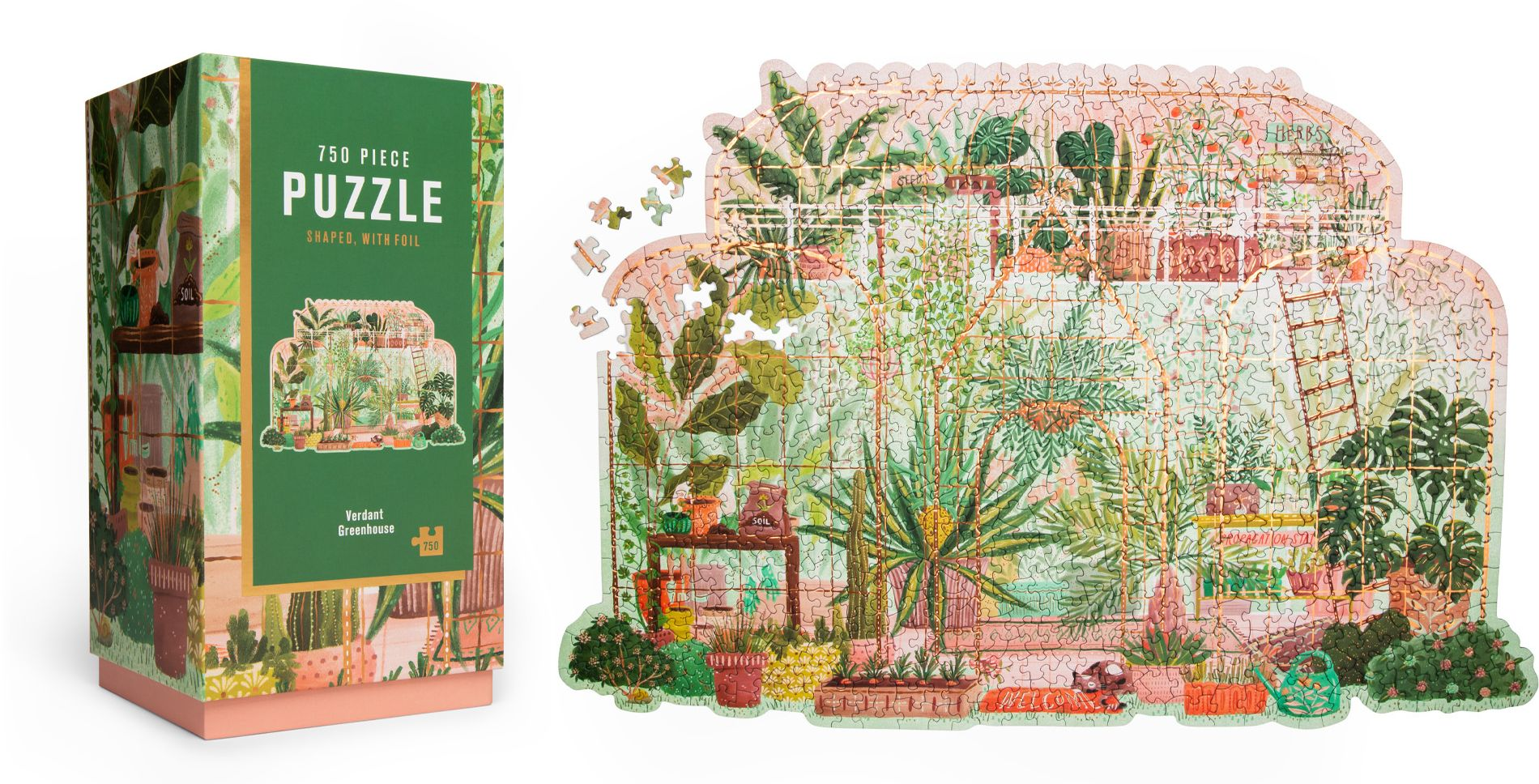 750 Verdant Greenhouse Puzzle - Image 2