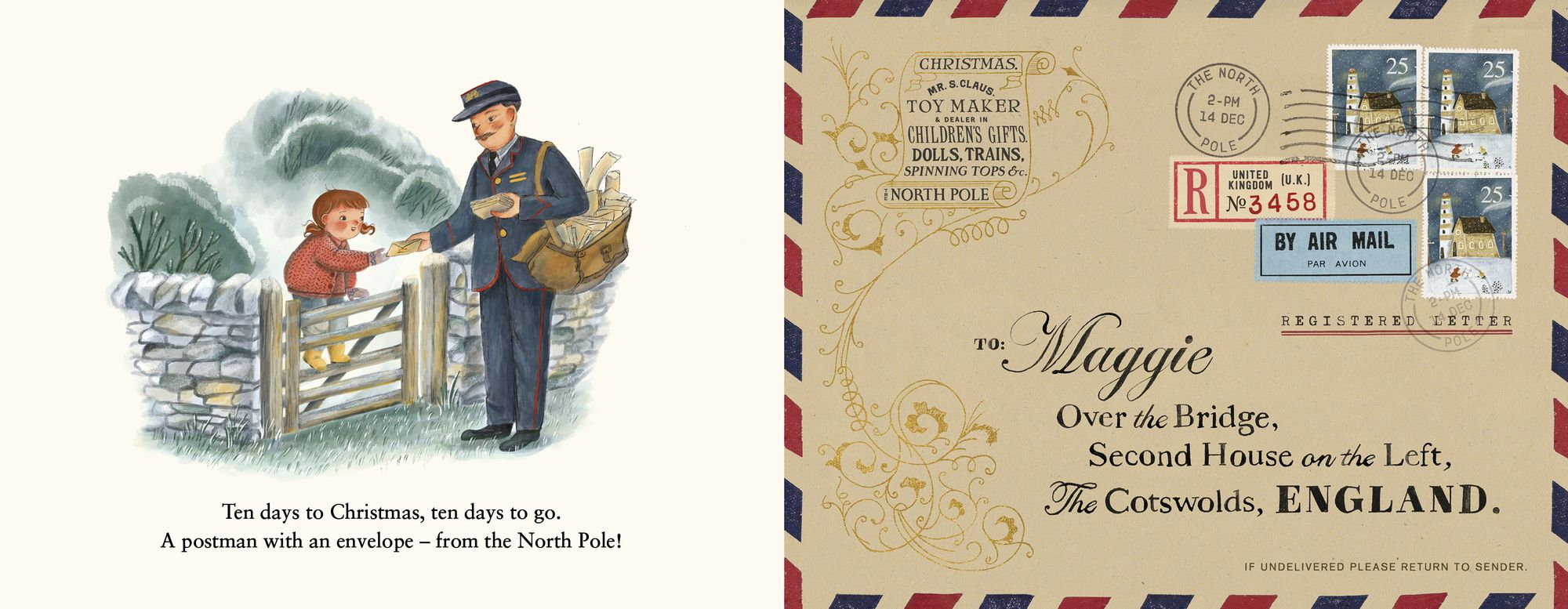 Letters from the North Pole: With Five Letters from Santa Claus to Pull Out and Read - Image 6