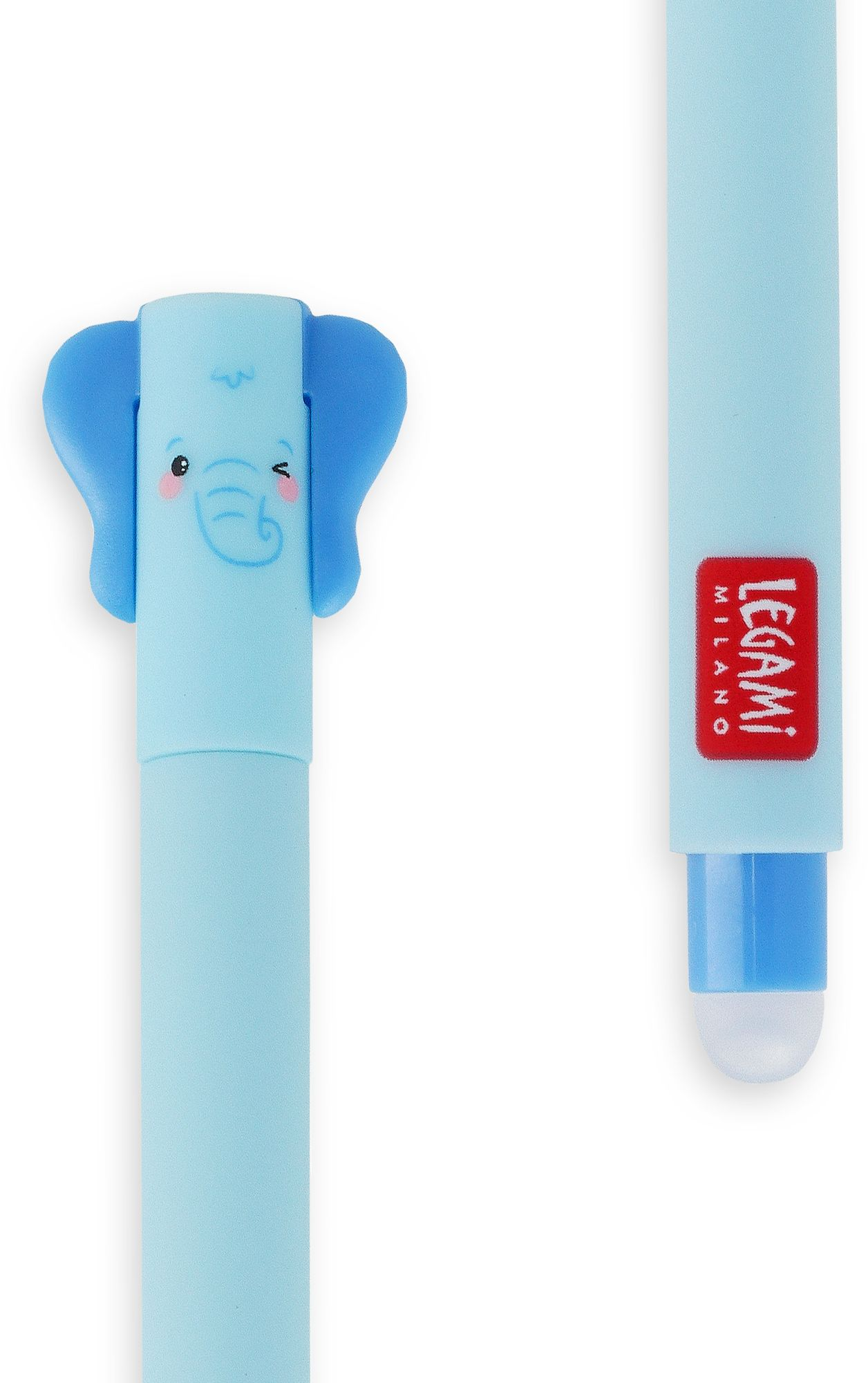 Elephant Erasable Gel Pen - Blue Ink - Image 3