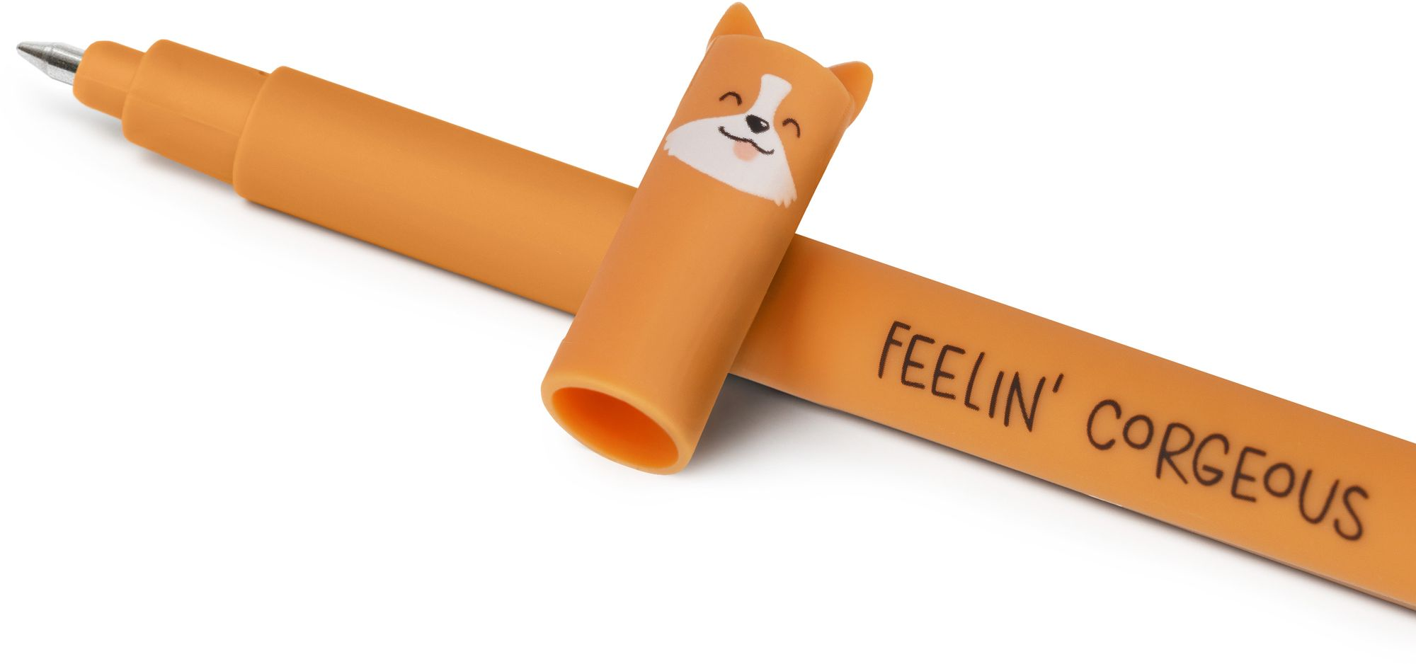 Corgi Erasable Gel Pen - Black Ink - Image 2