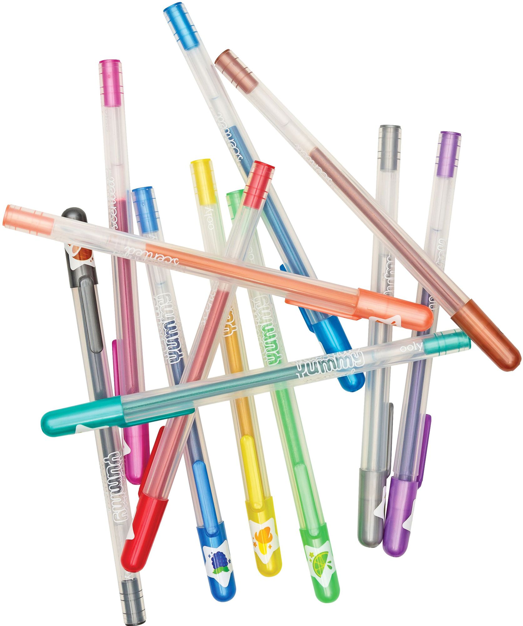 Yummy Yummy Scented Glitter Gel Pens 2.0 - Set of 12 - Image 3