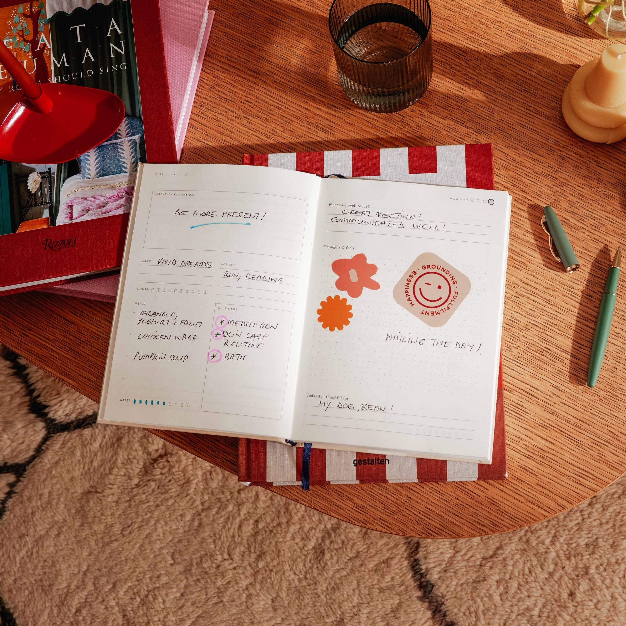 Happy Stripes Guided Wellness Journal - Image 4