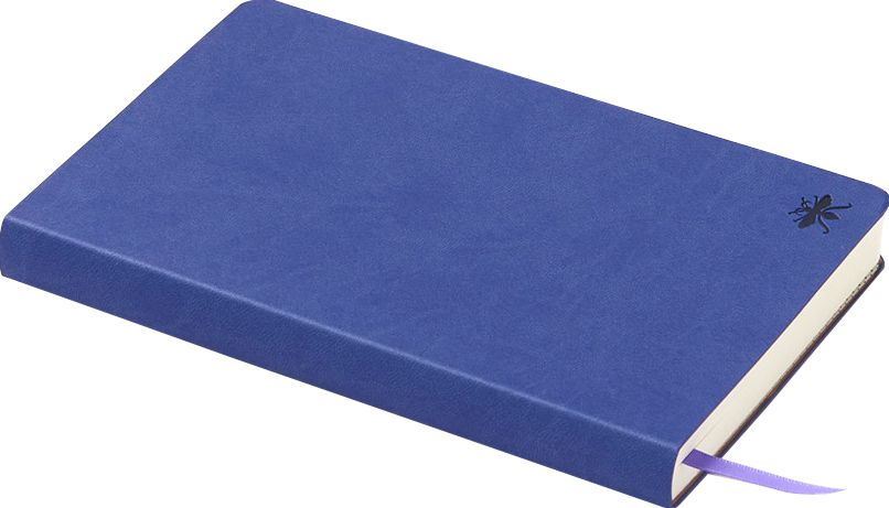 Dark Blue Paper Wasp Dotted Journal - Image 2