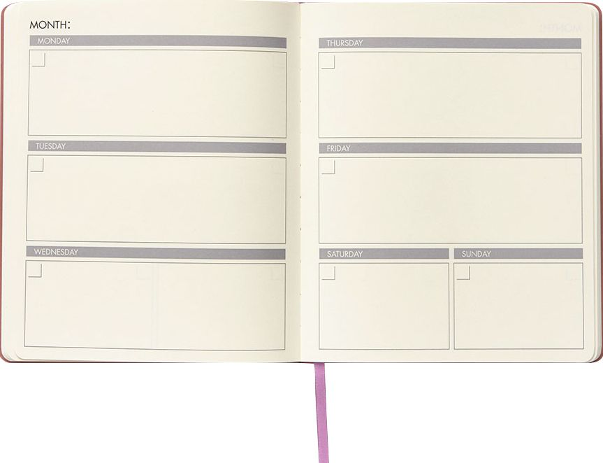 Lavender Paper Wasp Undated Planner - Image 3