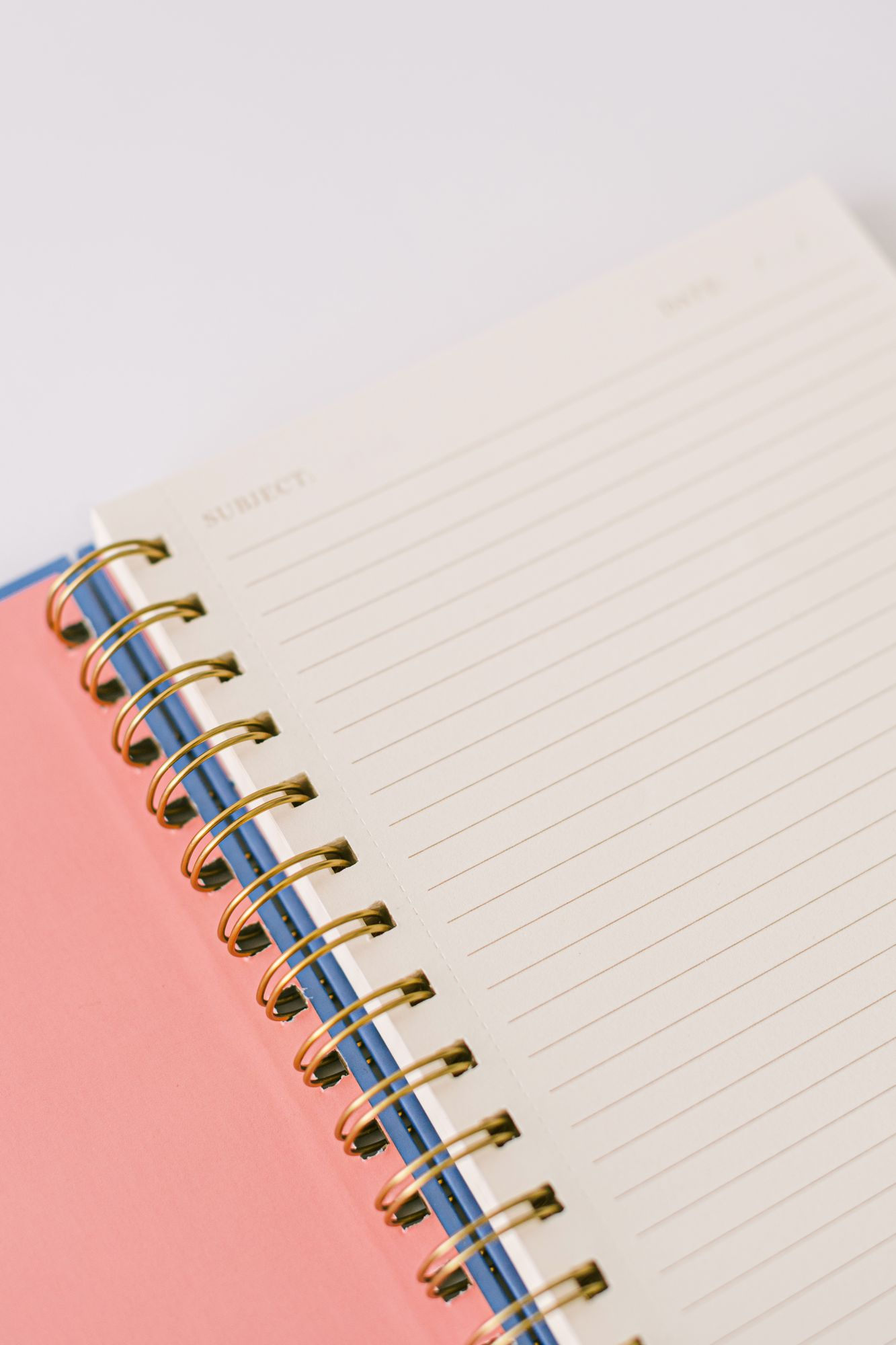 Stamp Pattern Writer's Spiral Notebook - Image 5