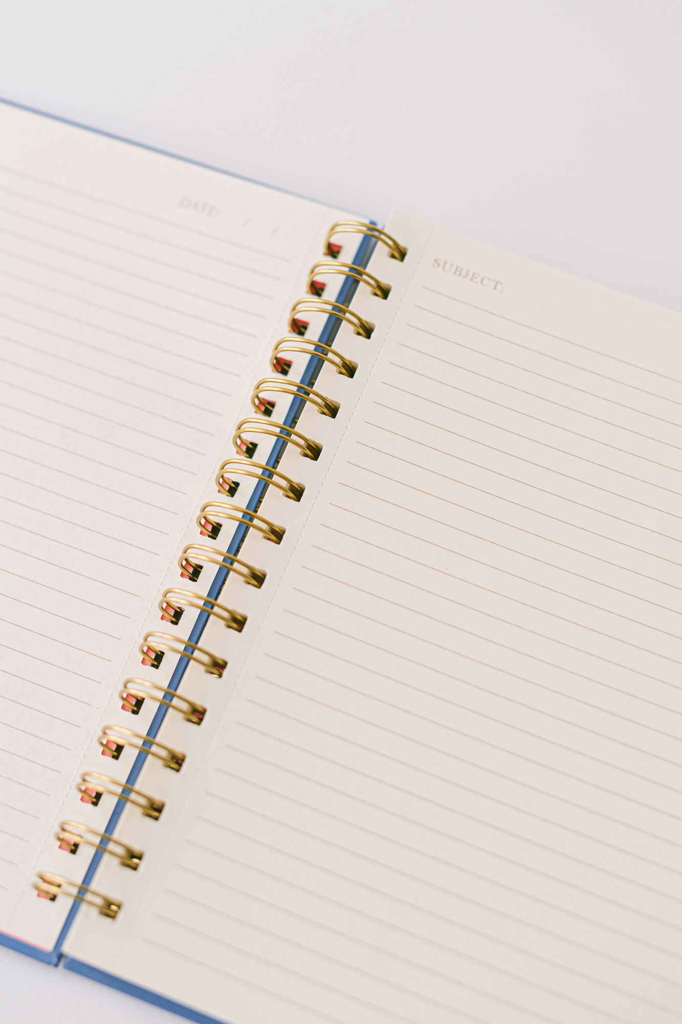 Stamp Pattern Writer's Spiral Notebook - Image 7
