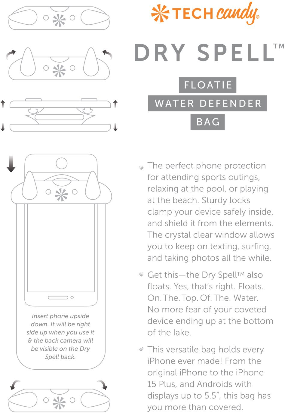 Dry Spell Phone Water Defender: Blue (Assortment) - Image 4