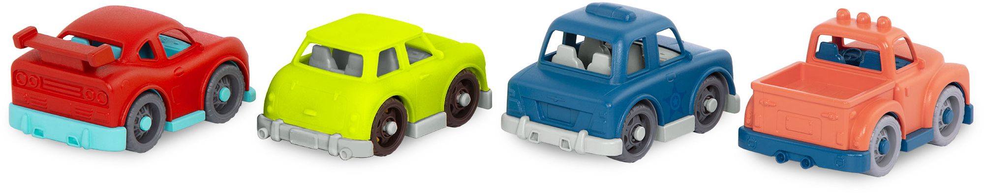 Mini Riders 1 (Set of 4) Miniature Toy Vehicles - Image 3