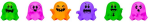 NeeDohWeen Groovy Ghost NeeDoh