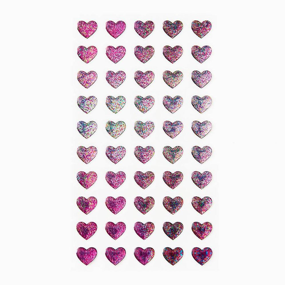 Holographic Mini Heart Stickers - Image 2