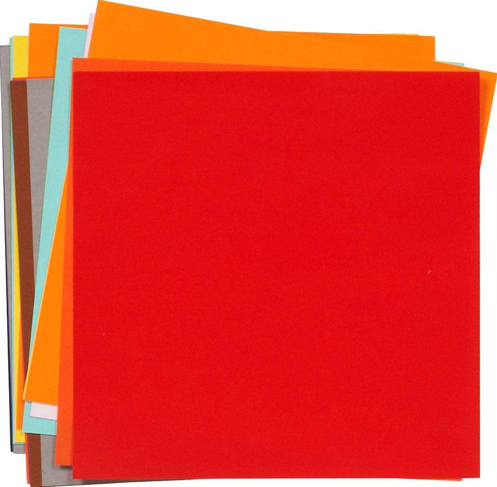Assorted Solid Origami Papers - Image 2