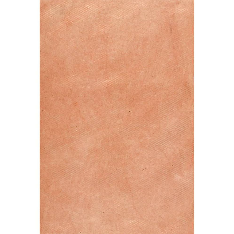 Ditsy Gold Dots on Coral Handmade Paper - Image 2