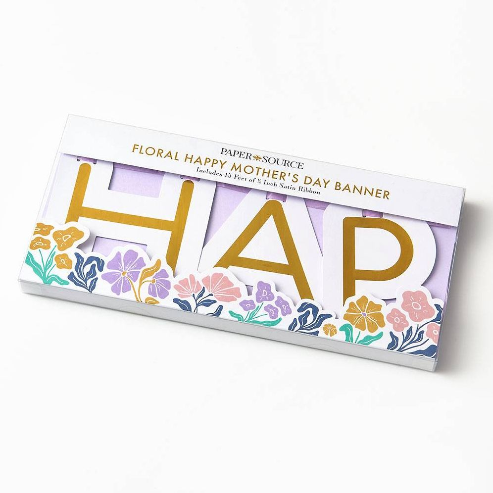 Floral Happy Mother's Day Banner - Image 3