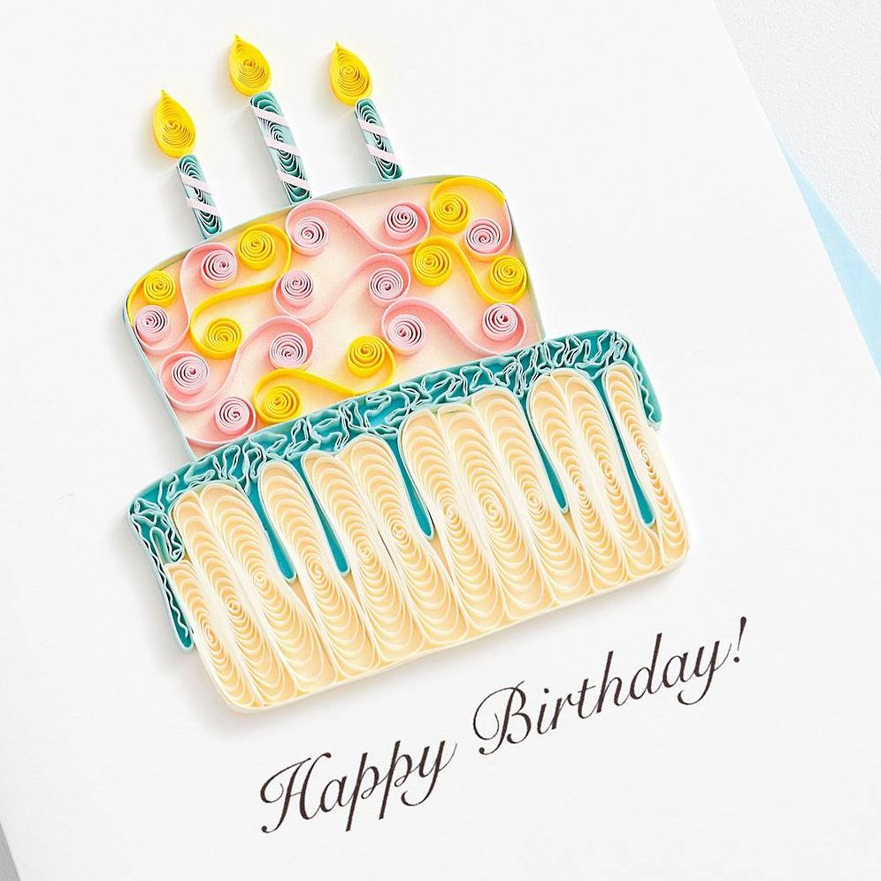 Quilling Birthday Cake Card - Image 2