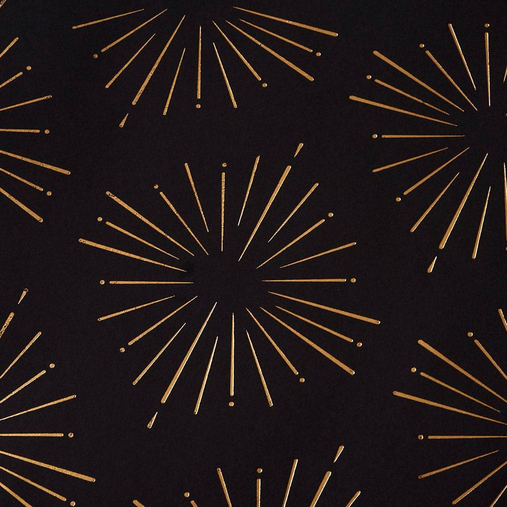 Gold Starburst Medium Gift Bag - Image 2