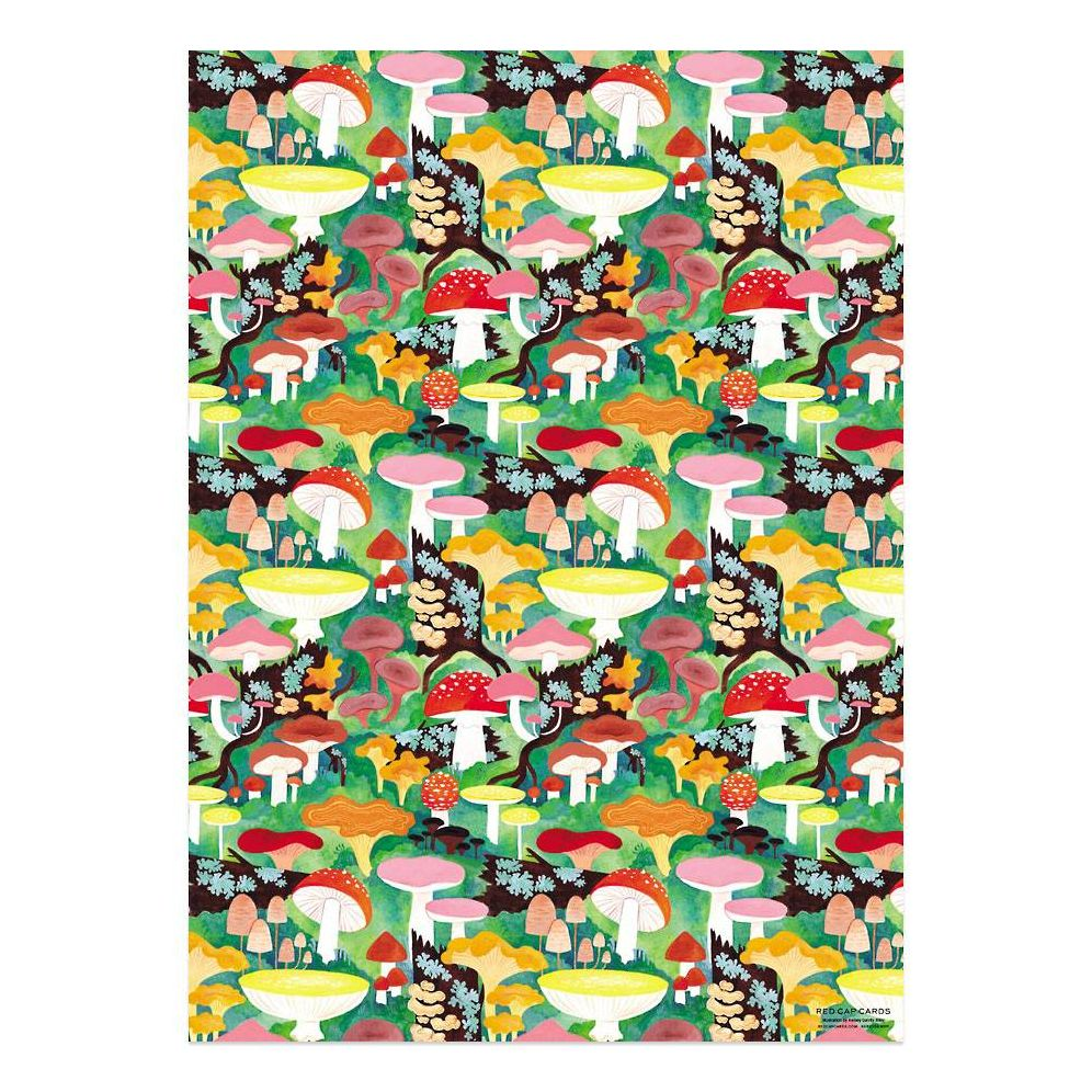 Woodland Mushrooms Flat Wrap - Image 2