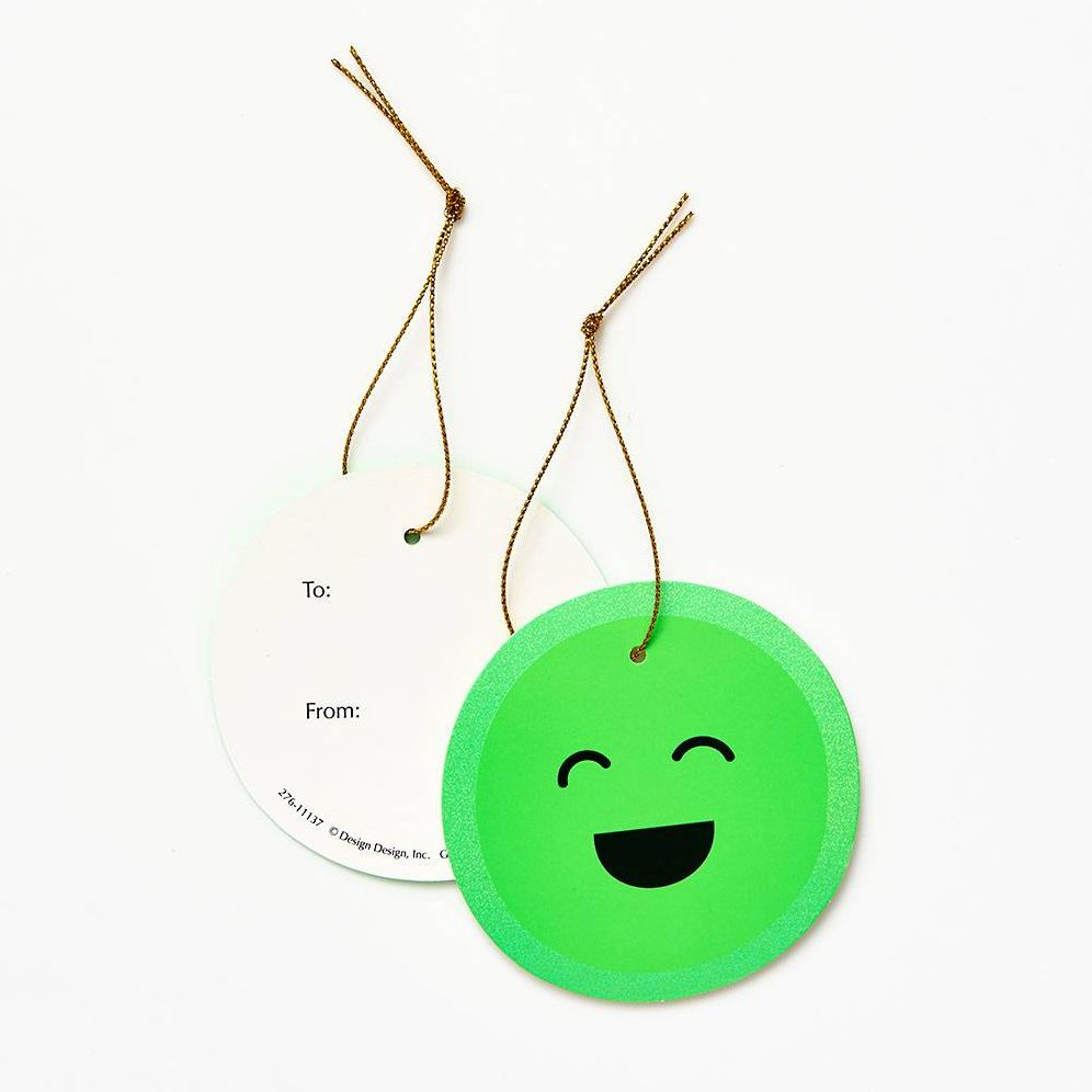 Neon Happy Face Gift Tags - Image 3