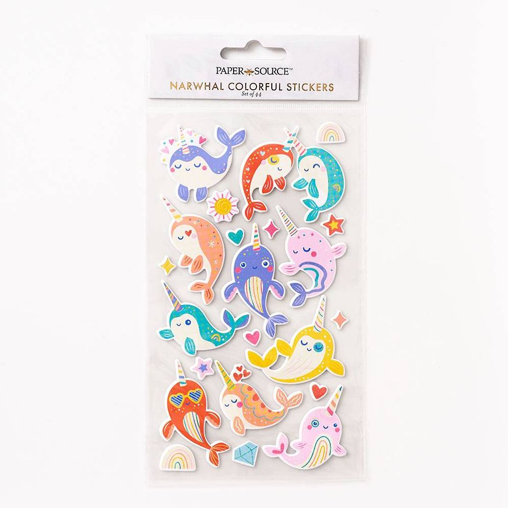 Narwhal Colorful Stickers - Image 2