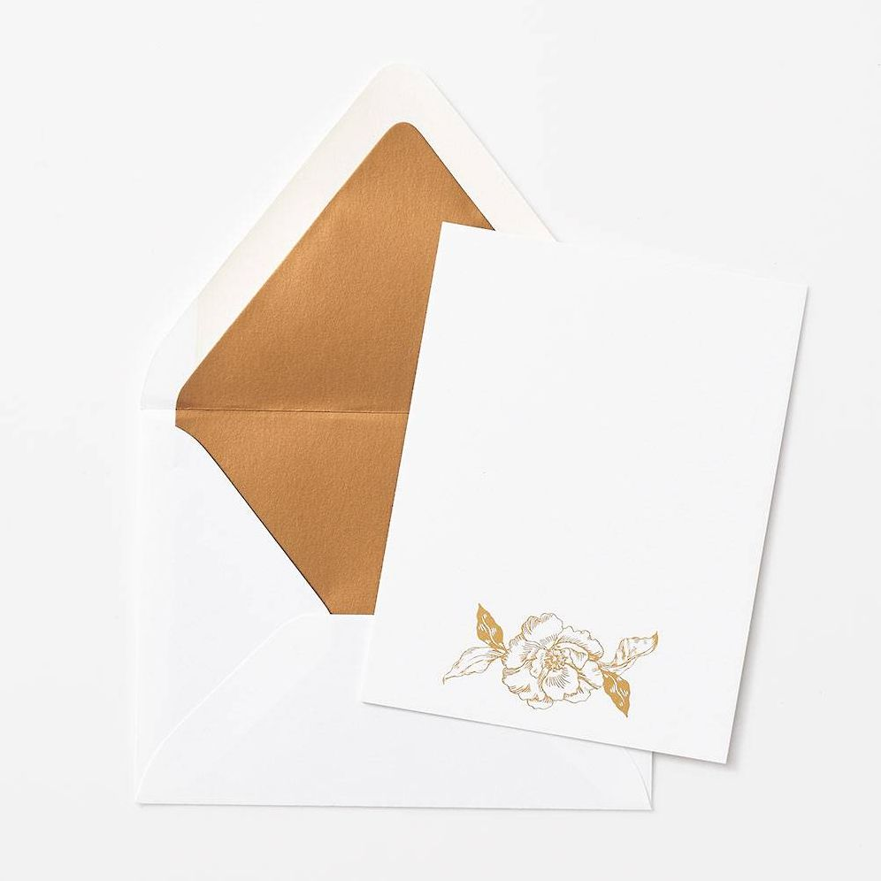 Sketched Floral Stationery Stationery Set - Image 3