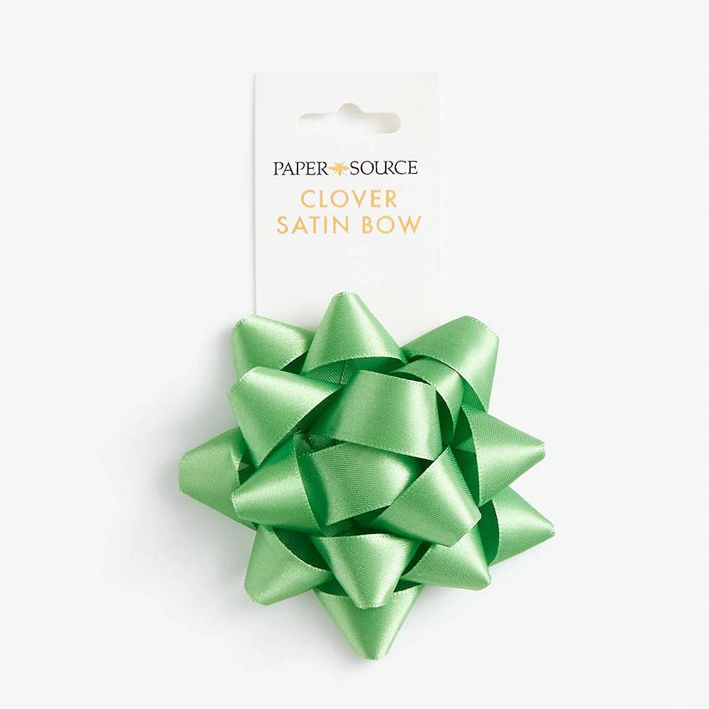 Clover Satin Bow - Image 2