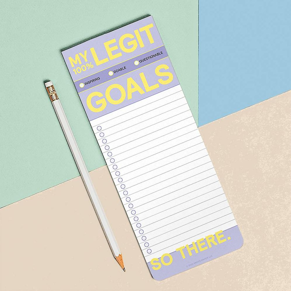 My Legit Goals Make-a-List Pad - Image 2