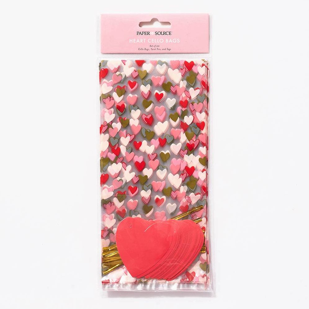 Heart Cellophane Bags - Image 2