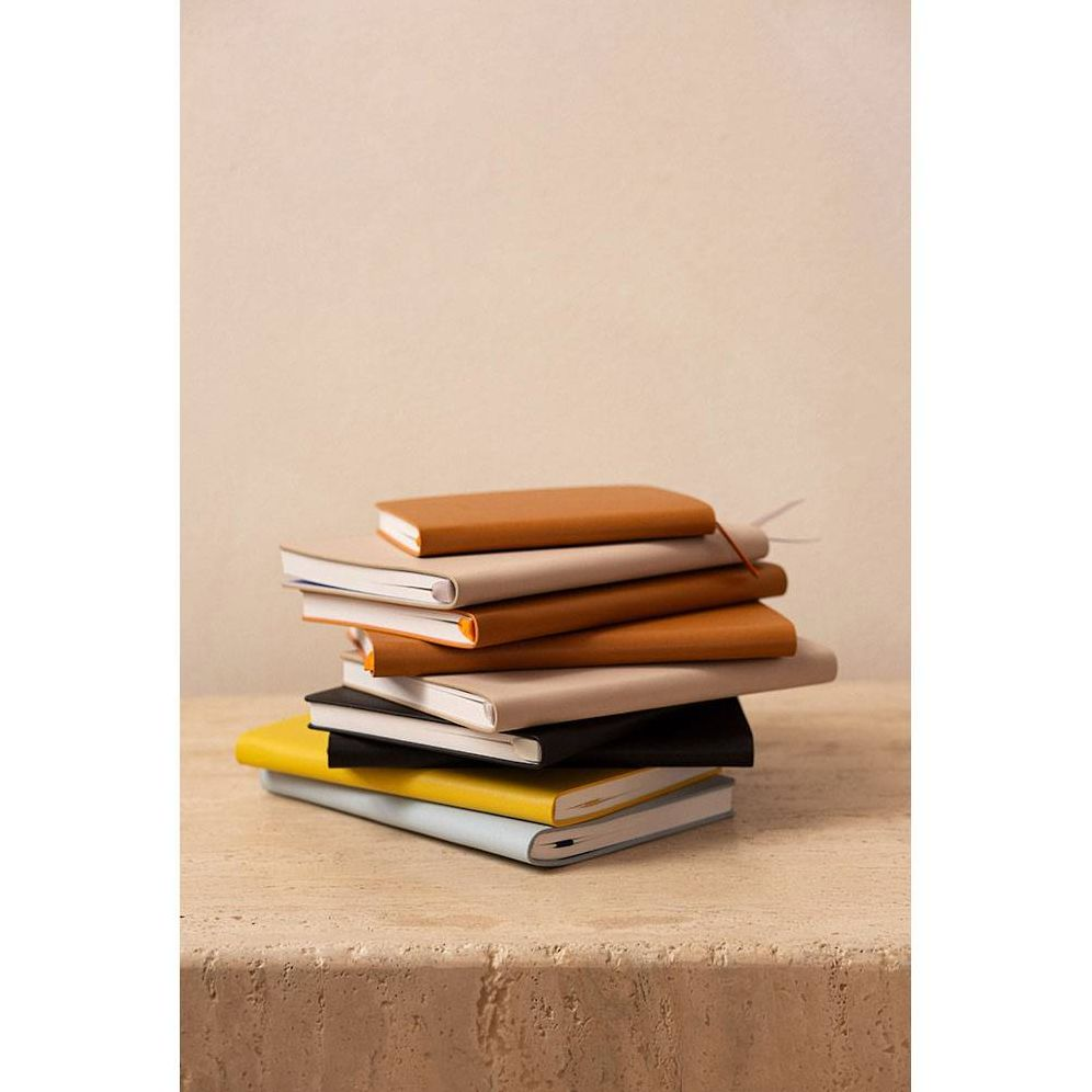 Vegan Leather Notebook - Tan - Image 3