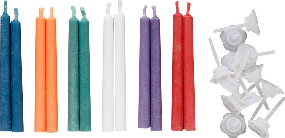 Colored Flame Birthday Candles - Image 2