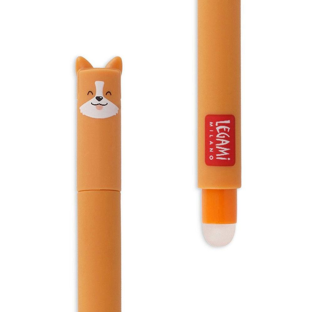 Corgi Erasable Gel Pen - Black Ink - Image 4